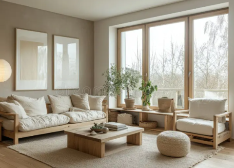 Cozy Living Room with Natural Light picture